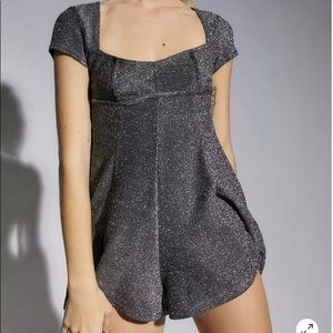 Urban outfitter sparkly romper
